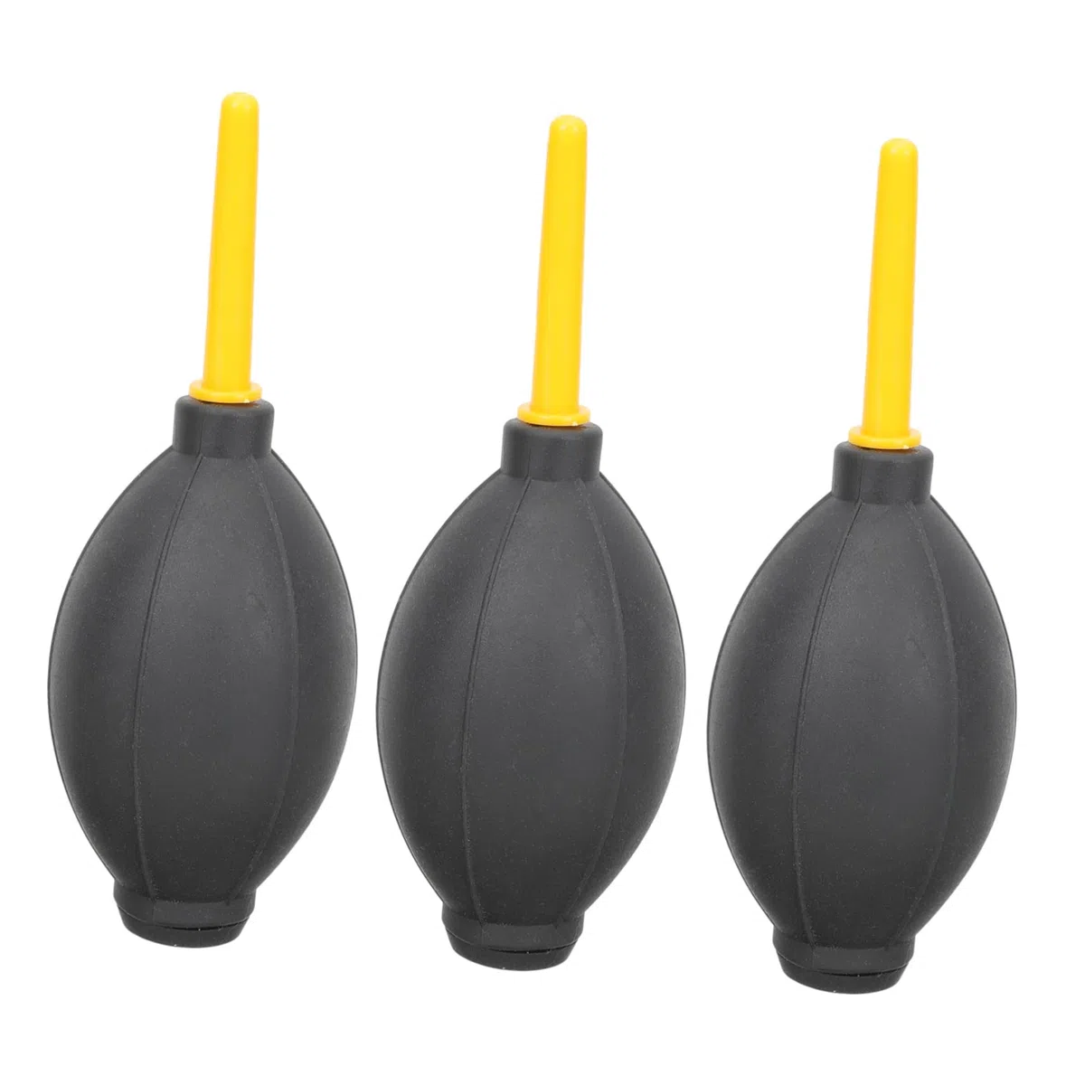 Yardenfun Soplador De Polvo y Lentes Para Limpieza De Cámaras 3 Piezas, Para Fotógrafos Profesionales, Diseño Compacto, Aire Comprimido Rápido, Uso En Cámaras y Equipos Electrónicos, Color Negro