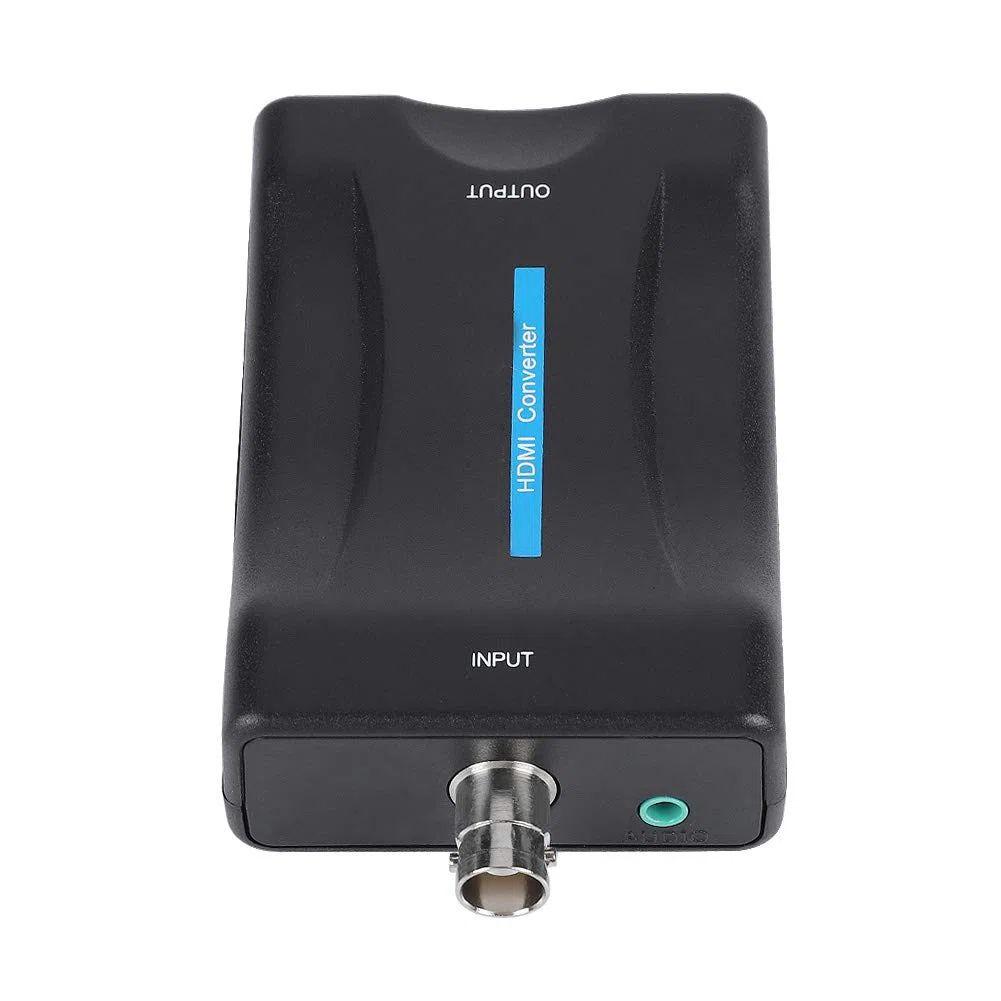 Tangxi - Convertidor BNC a HDMI HD 1080P/720P para Monitor, DVD, Decodificador y Máquina de Juego