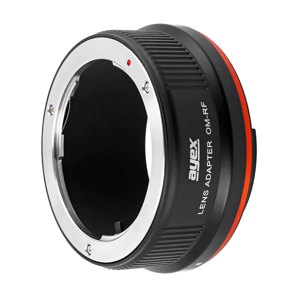 Adaptador de objetivo compatible con lentes Olympus OM bayoneta compatible con Canon EOS R Mount OM-EOS R