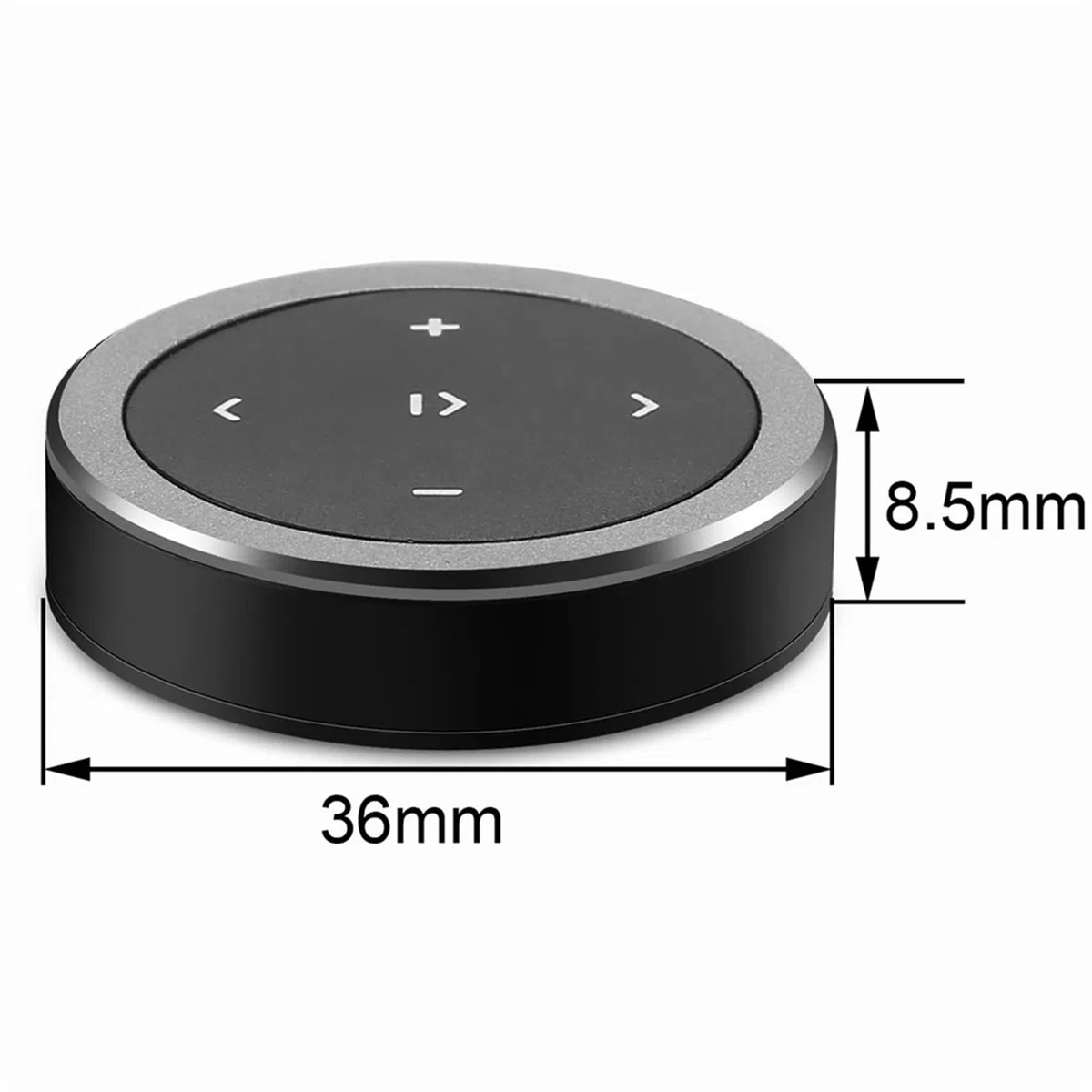 Control del Volante de Bluetooth, Música de Control de Automóviles de Control Remoto de Medios Remotos de Media Bluetooth Electrónica para la Tableta para Teléfonos Celulares
