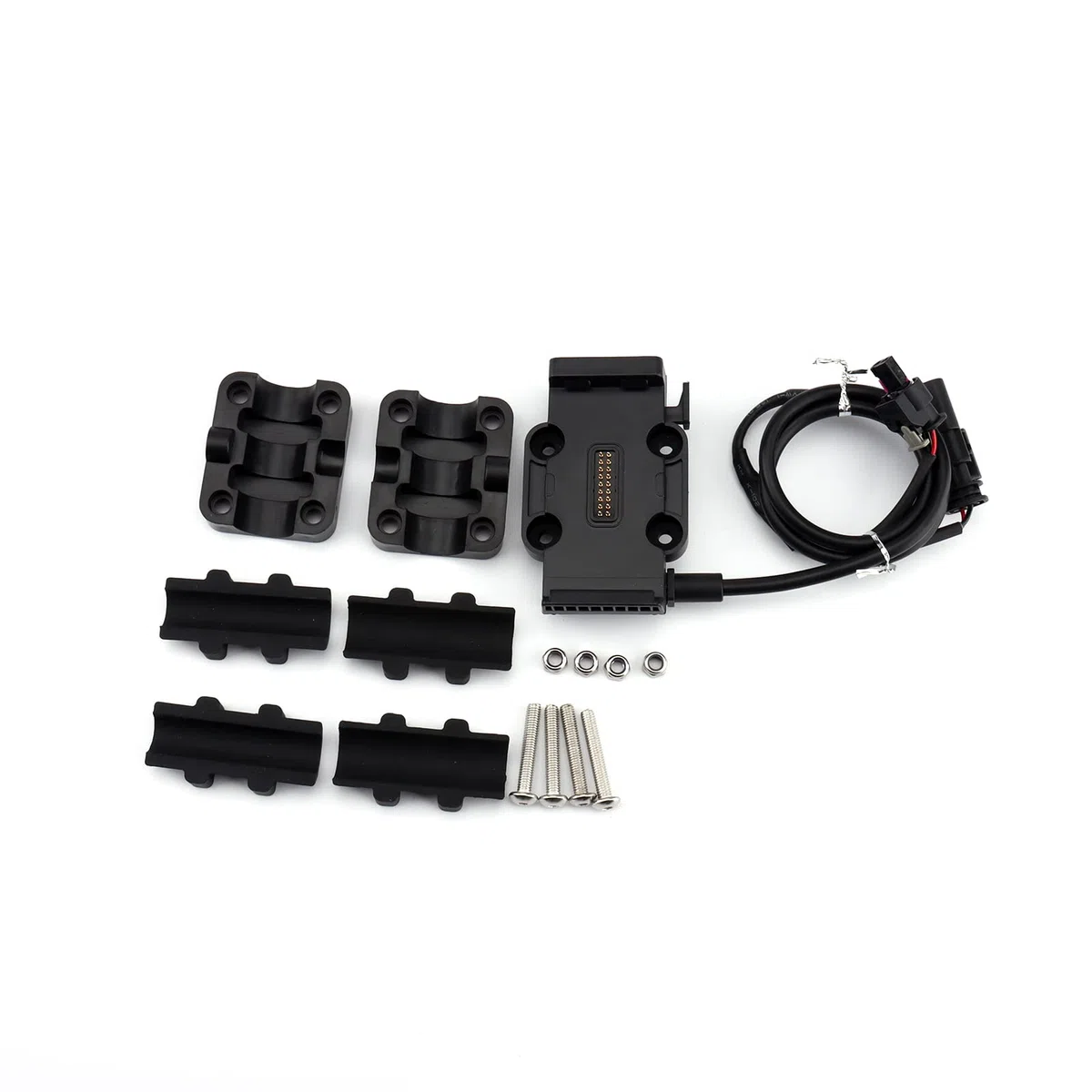 Irfora Soporte universal Power Base, soporte de navegación para teléfono móvil, cargador inalámbrico, 12 mm/22 mm, repuesto para R1250GS ADV R1200GS S1000XR