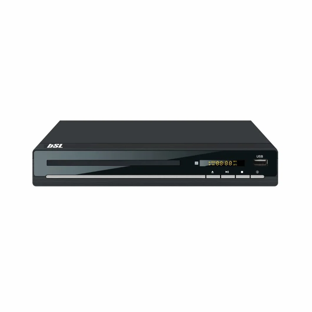 Reproductor de DVD BSL-351 multiformato DVD/CD/USB Multimedia | Salida HDMI y AV (Cable AV Incluido) | Mando a Distancia | para Todas Las regiones.