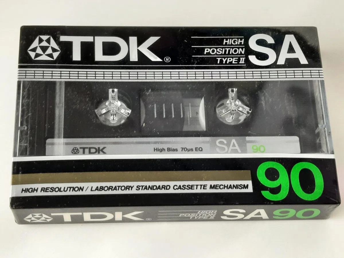 TDK SA 90 Cassette 1 x 90 min Biais élevé