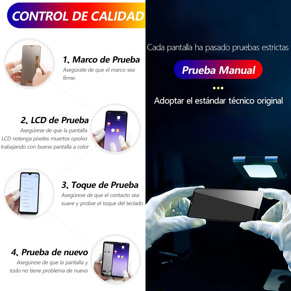 RongZy Pantalla para Samsung Galaxy A15 4G A155F Táctil LCD de Repuesto Ensamblaje Digitalizador Reemplazo para Samsung Galaxy A15 5G A156B con Herramientas de Reparación(Negro con Marco)