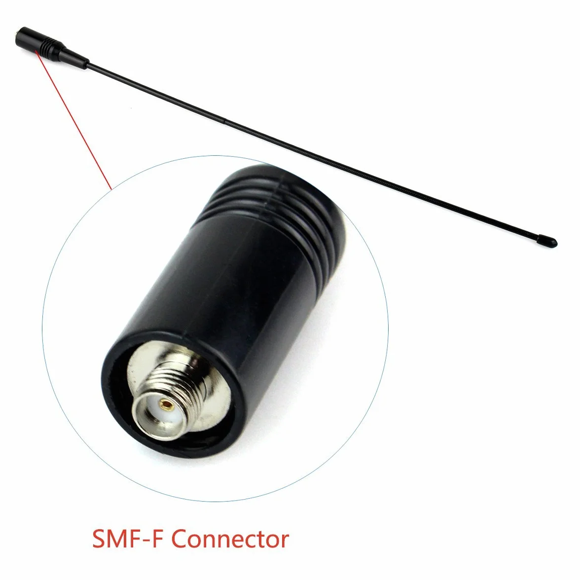 Retevis RT771 Walkie Talkie Antena SMA-F Banda Dual VHF/UHF 144/430 MHz Compatible con Walkie Talkie Retevis RT5R RT5 RT5RV RT7 RT21 Baofeng UV-5R UV-5RA BF-888S WOUXUN Sunreal (1 Pacs)