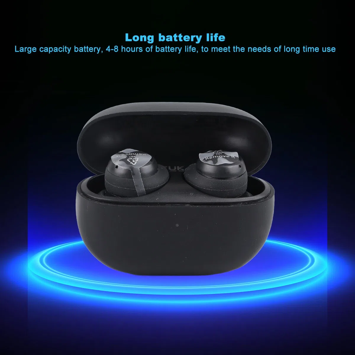 VBESTLIFE Auriculares Inalámbricos Bluetooth para Redmi Buds 3 Lite, Auriculares Bluetooth 5.2 con Reducción de Ruido con Tapones para los Oídos de Repuesto, con Estuche de Carga
