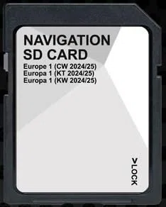 Tarjeta SD Navegación GPS Europa - v19 ECE 2024 2025-5L0051236DN - Compatible con Skoda Amundsen - Discovery Media 2 MIB2 - Navegación AS - 32 GB