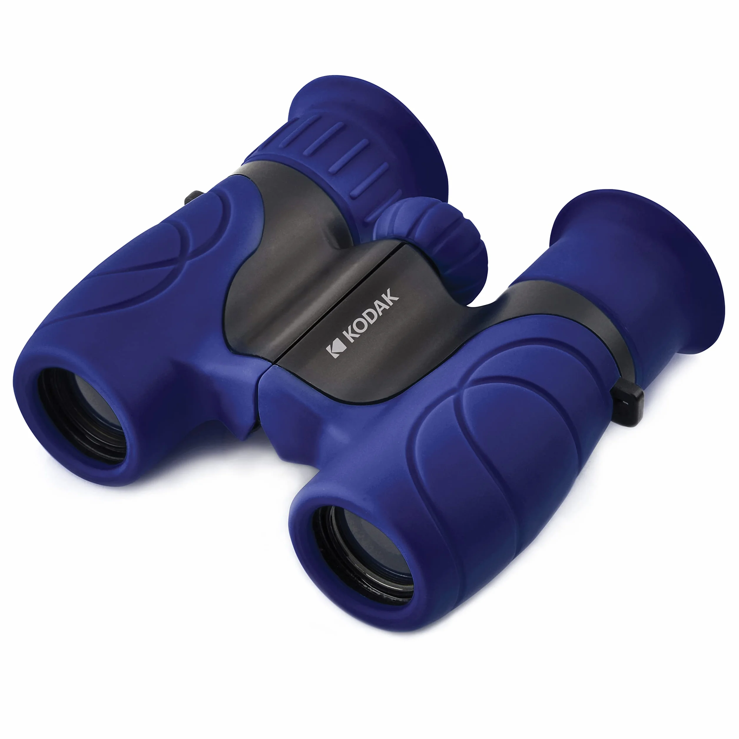 KODAK Jumelle Enfant BCS100 - Jumelle Binoculaire Compact pour Enfants, Gomme Souple, Ergonomique, Sangle et Housse de Transport Inclus, Grossissement 8X – Bleu