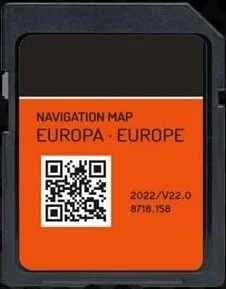 Tarjeta SD GPS Europe v22 2022 Compatible con Mercedes Becker Map Pilot