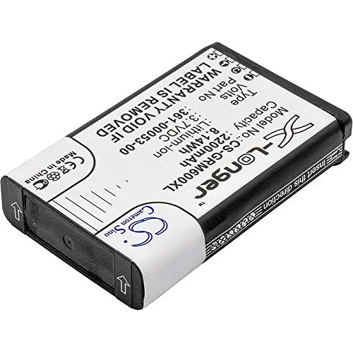 TECHTEK Batería 2200mAh Compatible con [Garmin] Alpha 100, Alpha 200, 200i, 300, 300i, Montana 600, Montana 600T, 600t Camo, 650, 650T, 680, Mont FBA