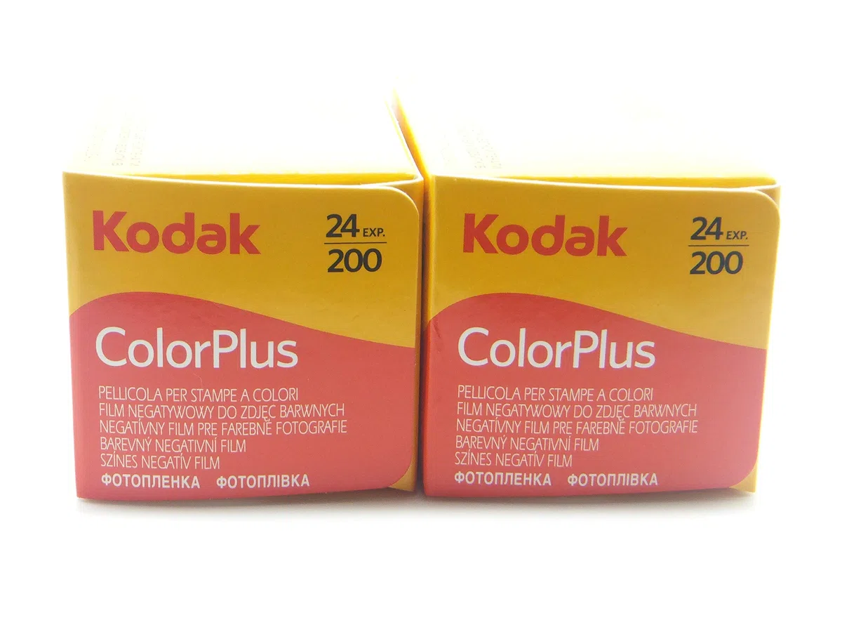 2 carretes Kodak Color Plus, 35 mm 200/24, Lote de 2 unidades, - Película - Carrete - Fotografía