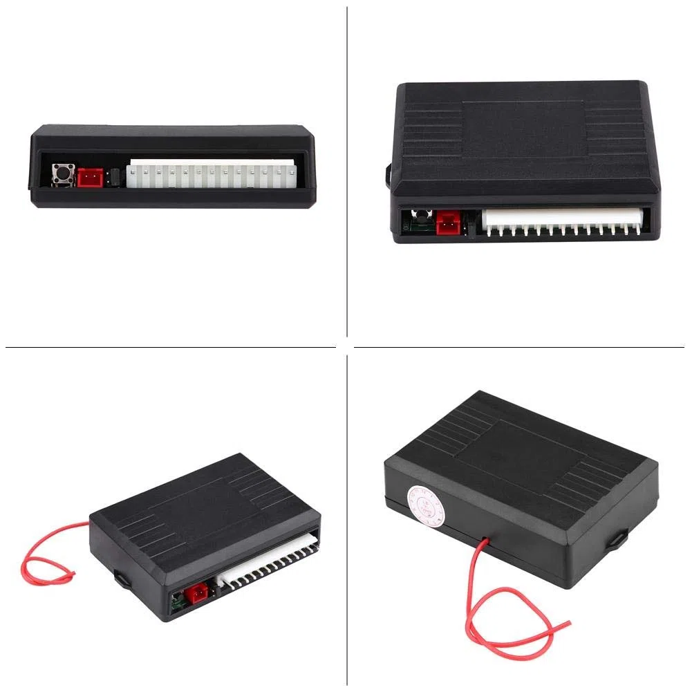 KIMISS Sistema de entrada sin llave con cerradura de puerta de coche universal, sistema de entrada sin llave de coche con liberación de maletero Kit de control remoto con cierre centralizado