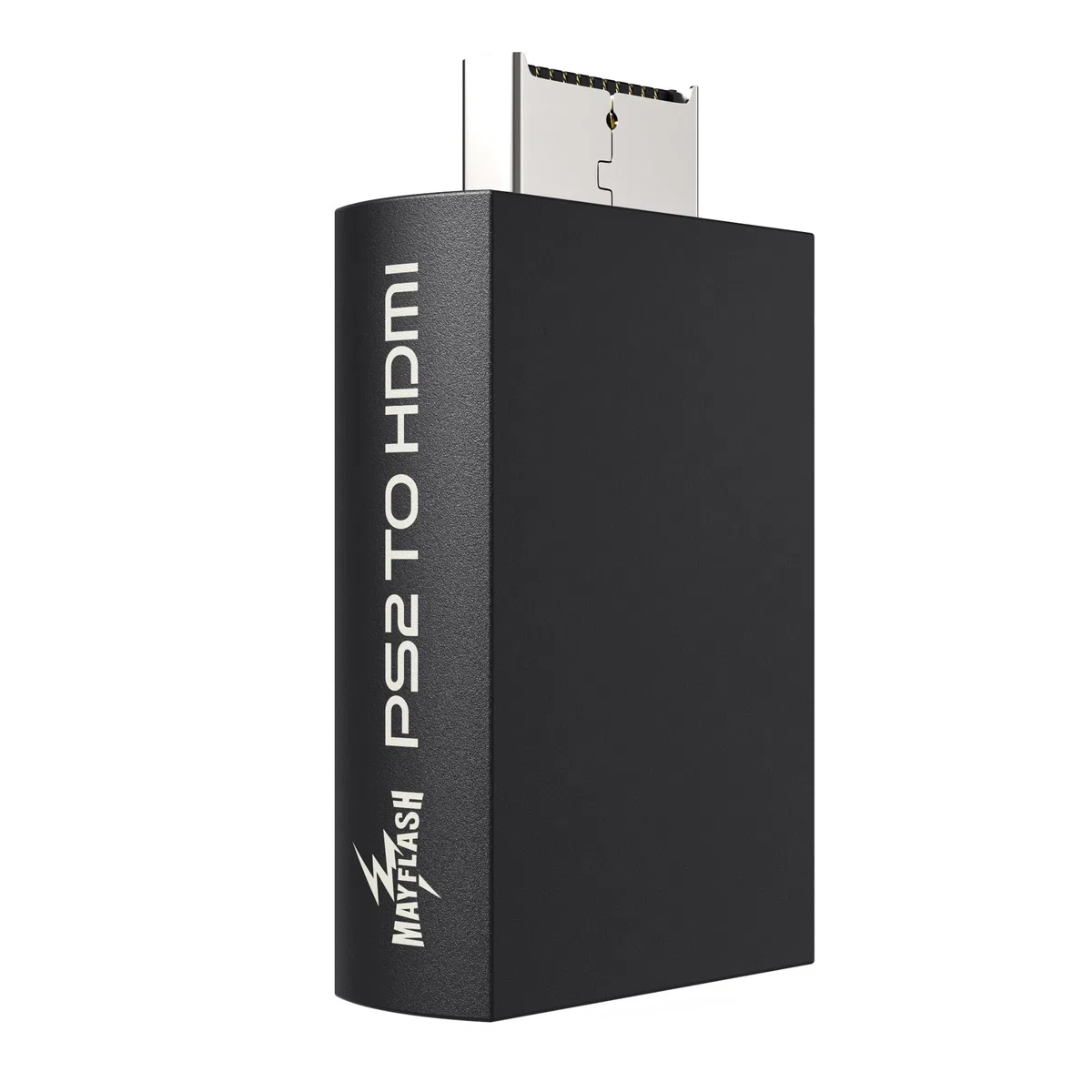 May Flash Adaptador convertidor PS2 a HDMI, convertidor de vídeo con Salida de Audio de 3,5 mm para TV HD y Monitor HDMI, Compatible con Todos los Modos de visualización PS2