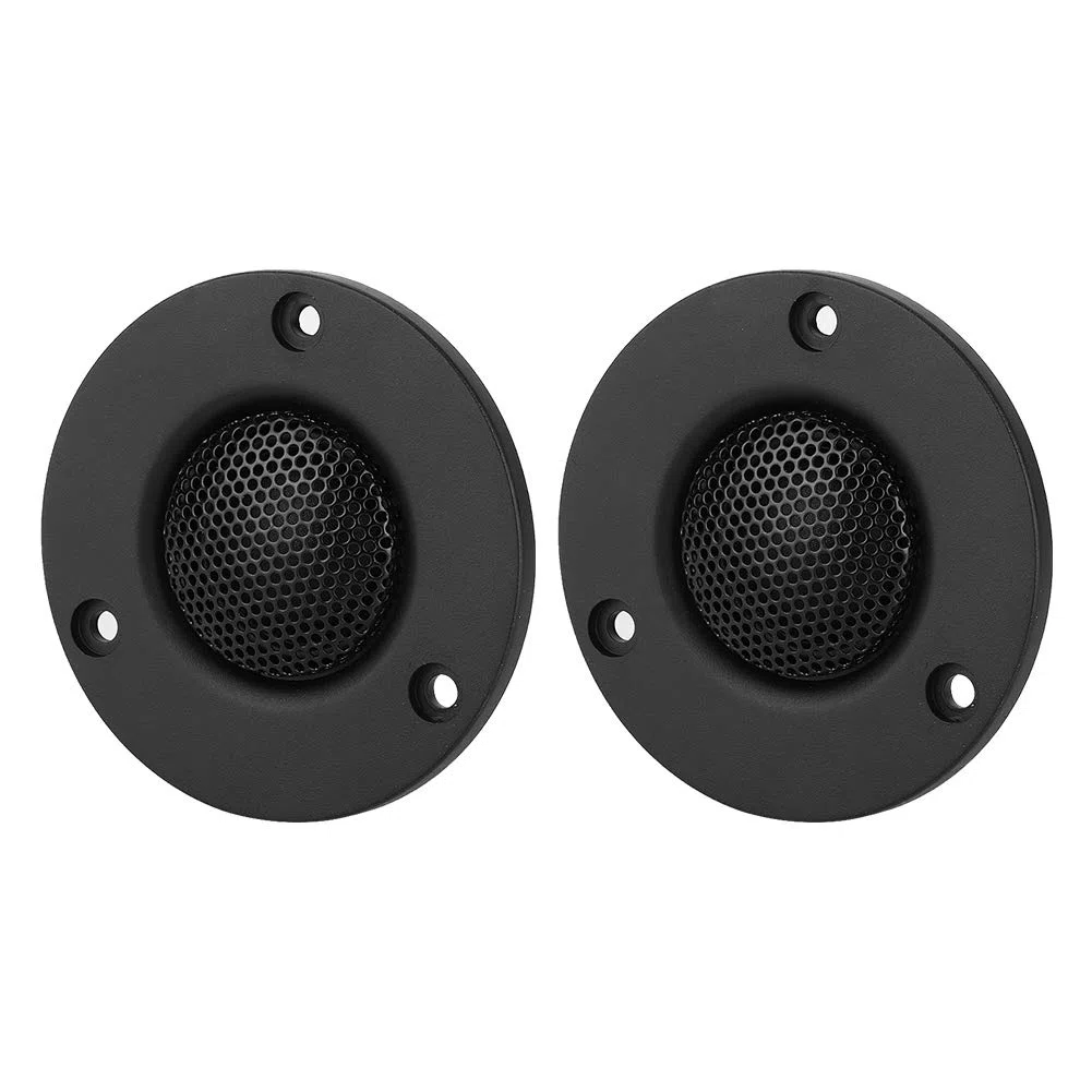Keenso 2 Uds 25W B7 Altavoz de Tweeter de Cúpula Magnético con Película de Seda Pura de Sonido HD, Alta Sensibilidad para Disfrutar de la Música Maravillosa