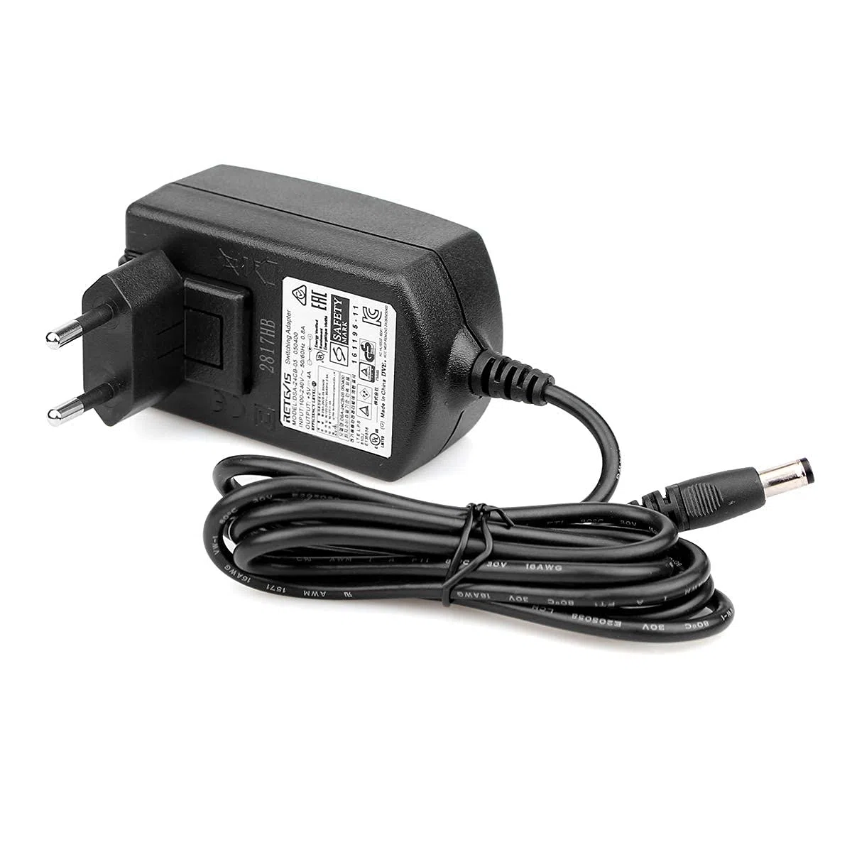 Retevis RT27 Cargador de Base de Radio Cargador de 6 vías para Walkie Talkies Retevis RT27 (Negro, 1 Pieza)