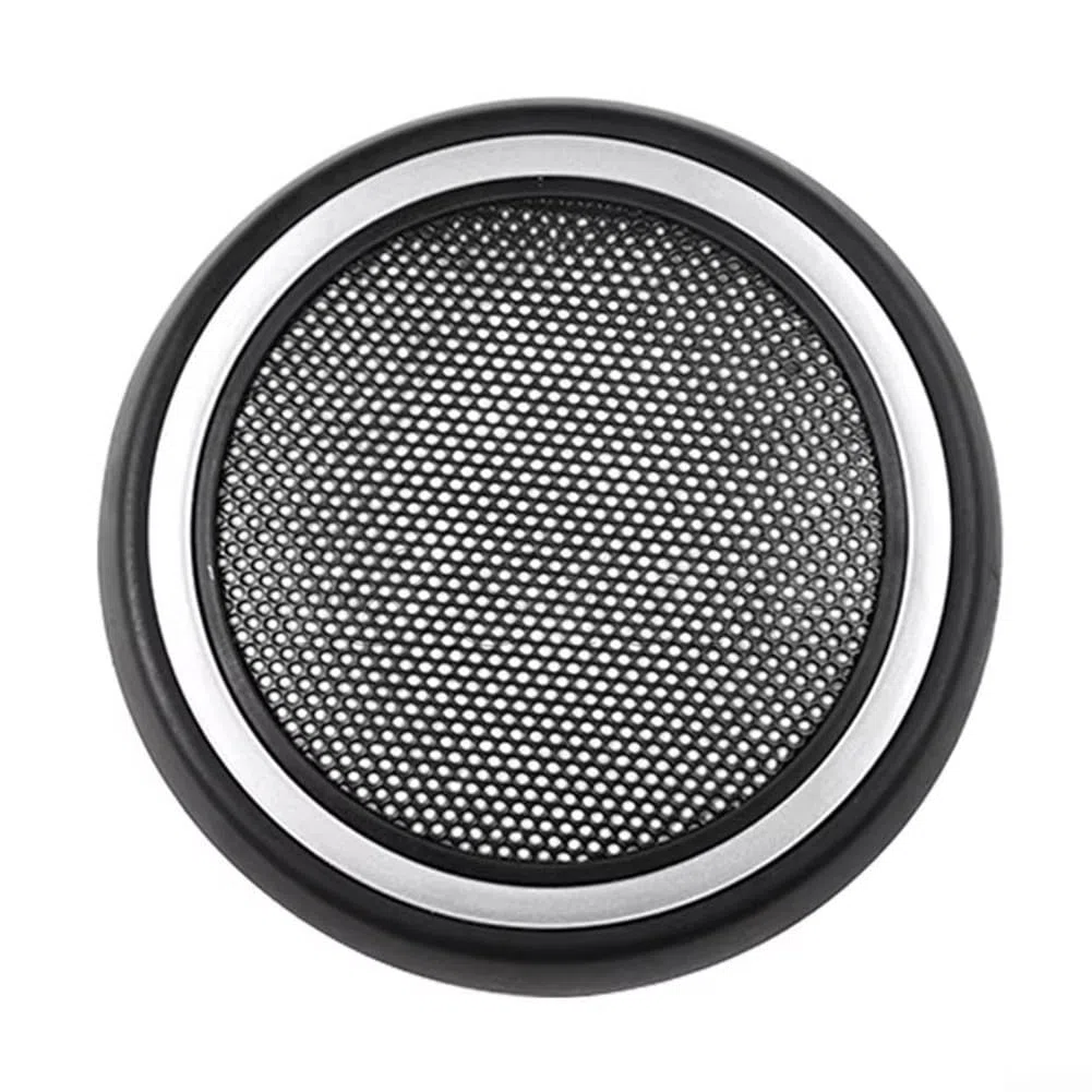 Oceanlend Cubierta para altavoz de puerta delantera de coche, para MINI CLUBMAN R55 para MINI Cooper R56 modelos de 2007 a 2015, 51412753333 51412756567 (galvanizada)