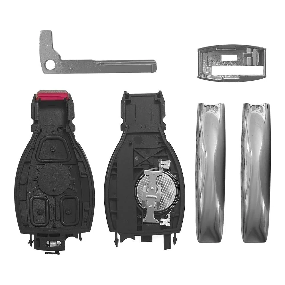 Llave Funda de Coche Mando a Distancia para Mercedes Benz A B S E Klasse W203 W204 W205 W210 W211 W212 W221 W222 433MHZ