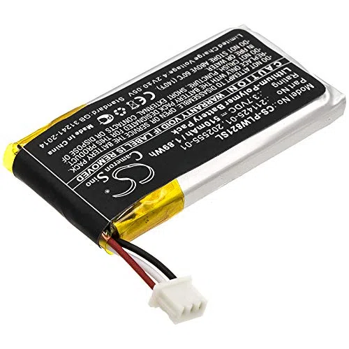 TECHTEK Batería 510mAh Compatible con [Plantronics] Savi 8210, Savi 8220, W8210 sustituye 202555-01, 211425-01 FBA