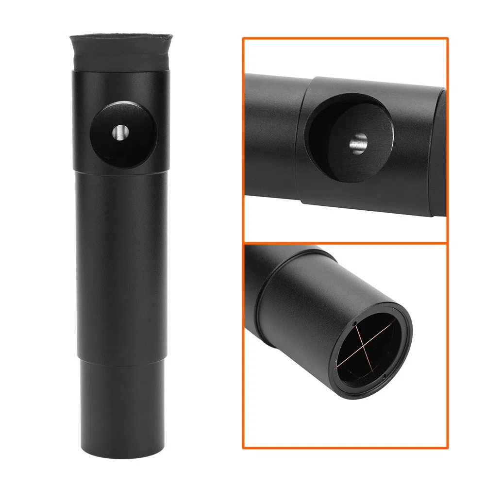 Jadeshay Ocular de Colimación,Colimador Telescopio 1.25" Telescopio de Aleación de Aluminio Adaptador Colimador para Reflector Telescopios Newtonianos,Piezas de Repuesto para Telescopios Astronómicos