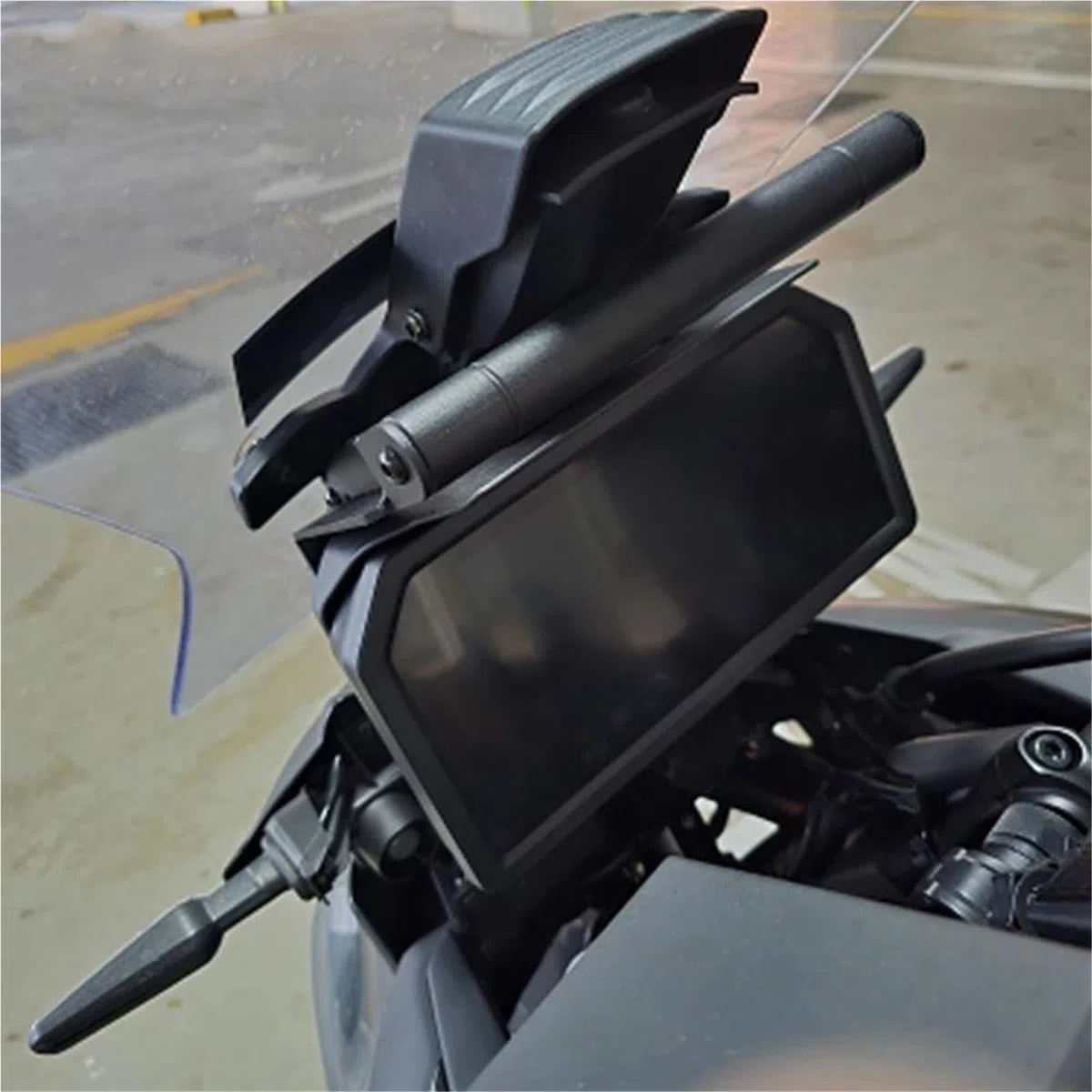 Soportes Soporte para GPS De Motocicleta para Yamaha Tracer 9GT+ Plus Tracer9GT+ 9 GT + 2023-2026 para Teléfono Montaje Extensión Soporte De Navegación para Motocicleta