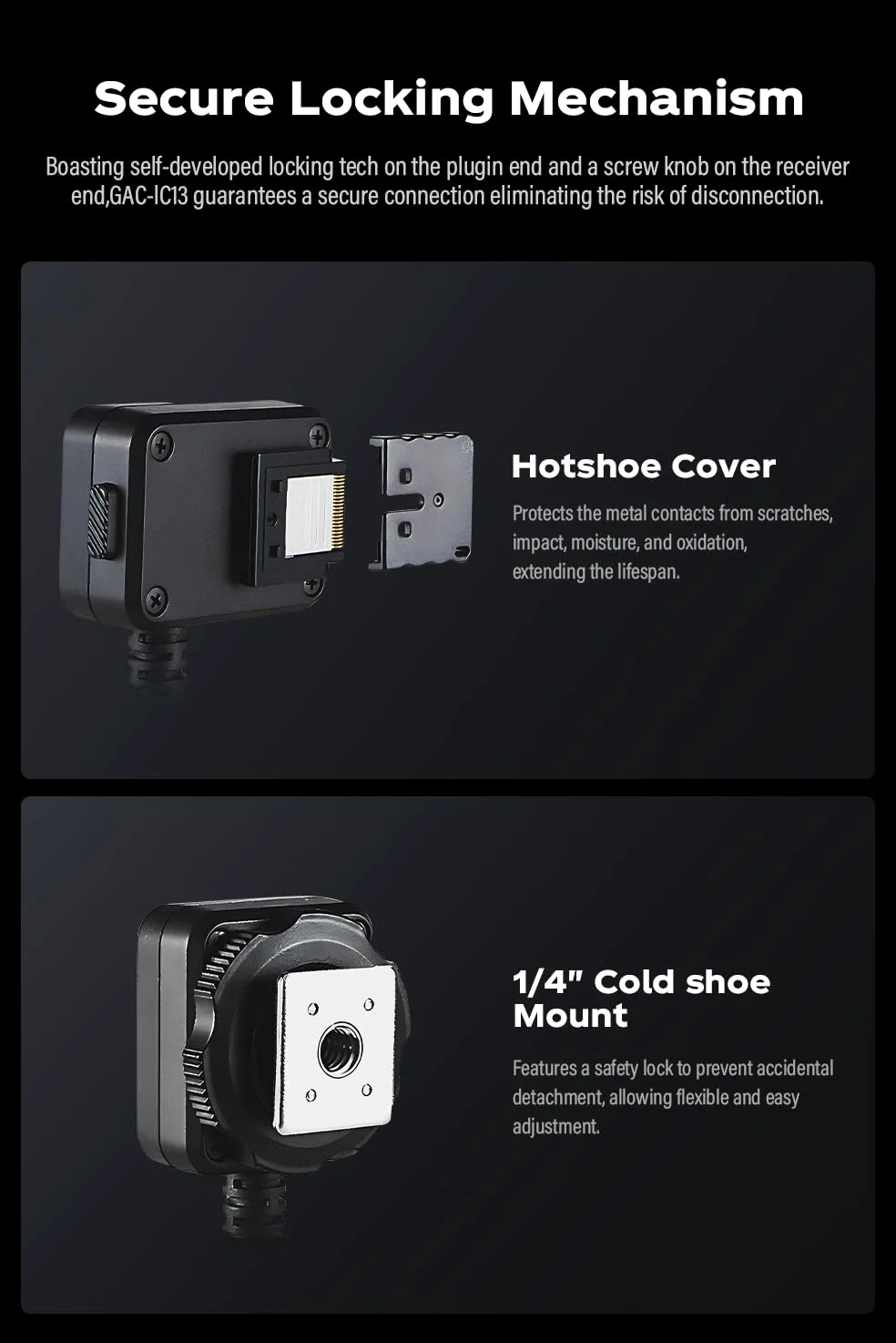 Godox Off-Camera - Cable alargador de audio para cámaras Sony A7R IV A7II A7III A7RII A7RIII A7SII A7 A7R A7S A6600 A6100 A6500 A6400 A6300 Cámara con Multi Interface MI Shoe