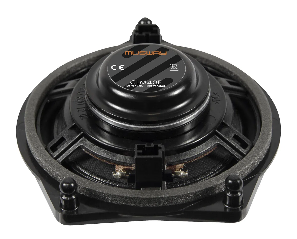 MUSWAY CLM40F - Altavoz central de 10 cm (4") con función SOS compatible con Mercedes-Benz Clase C/GLC/E