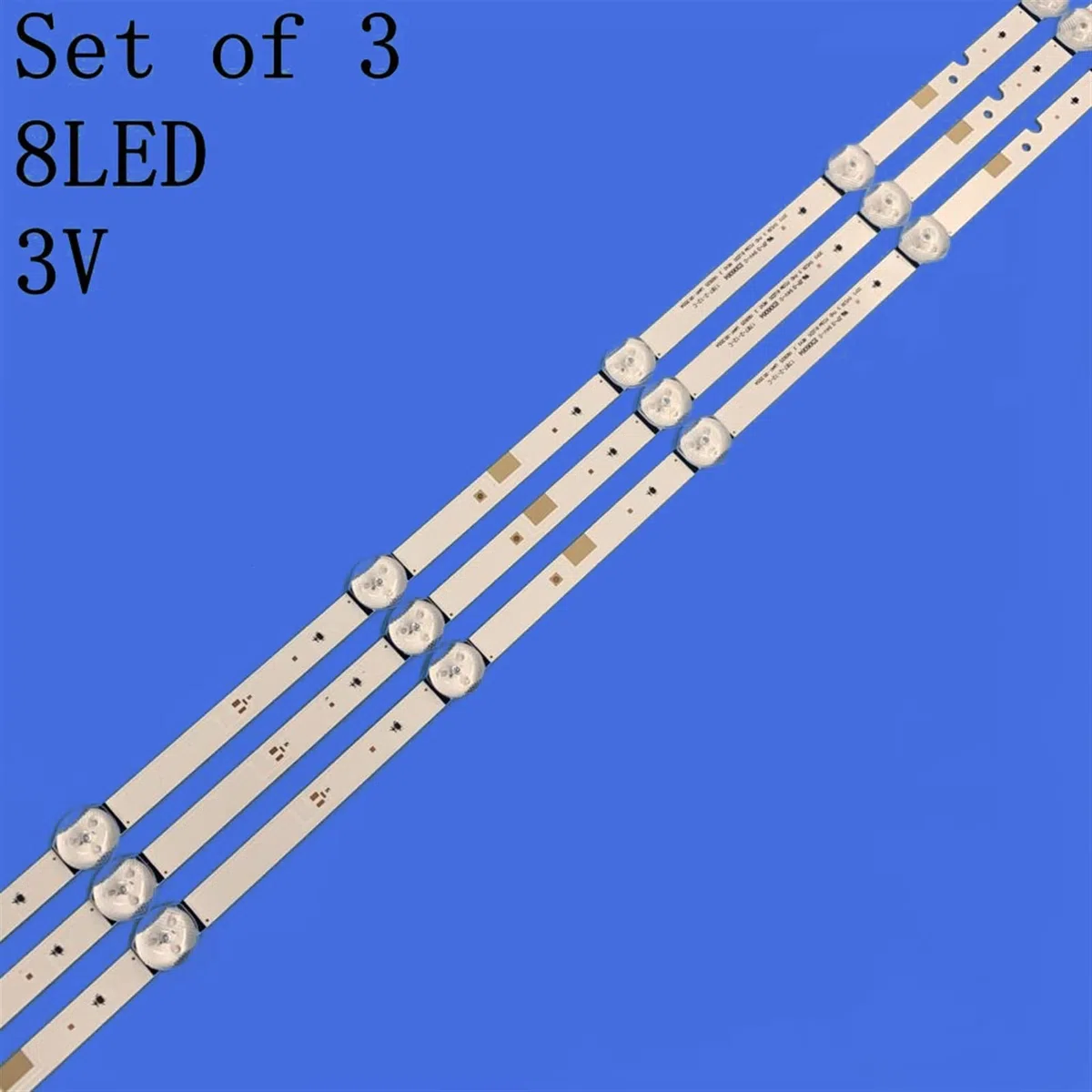 3pcs / lot LED Tira de retroiluminación UE40J5200 UN40J5300AG UE40J5000 UN40J5200 UN40J5200AG V5DN-395SM0-R2 R3 BN96-37622A Compatible for Samsung Barra de luz