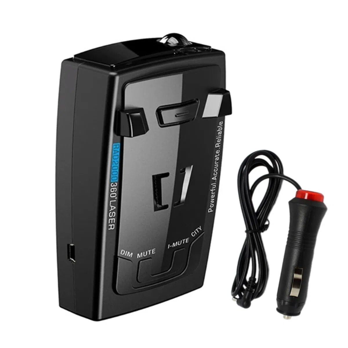 Dispositivo de prueba de velocidad automotriz con cable de alimentación de medidor, diseños versátiles y fáciles de usar, seguimiento de velocidad para coche