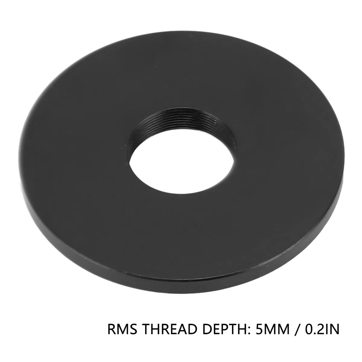 Anillo Adaptador de Lente de Objetivo de Microscopio, Anillo Adaptador de Rosca RMS de Aleación de Aluminio, Accesorio de Cámara para Lentes Macro o Teleobjetivos, Fácil de (62mm)