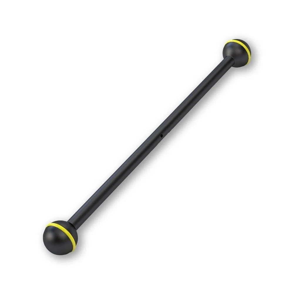 BlissfulAbode Poste de luz para fotografía de buceo con doble cabeza esférica de aleación de aluminio para cámara subacuática y montaje de linterna, 3.5-12 pulgadas
