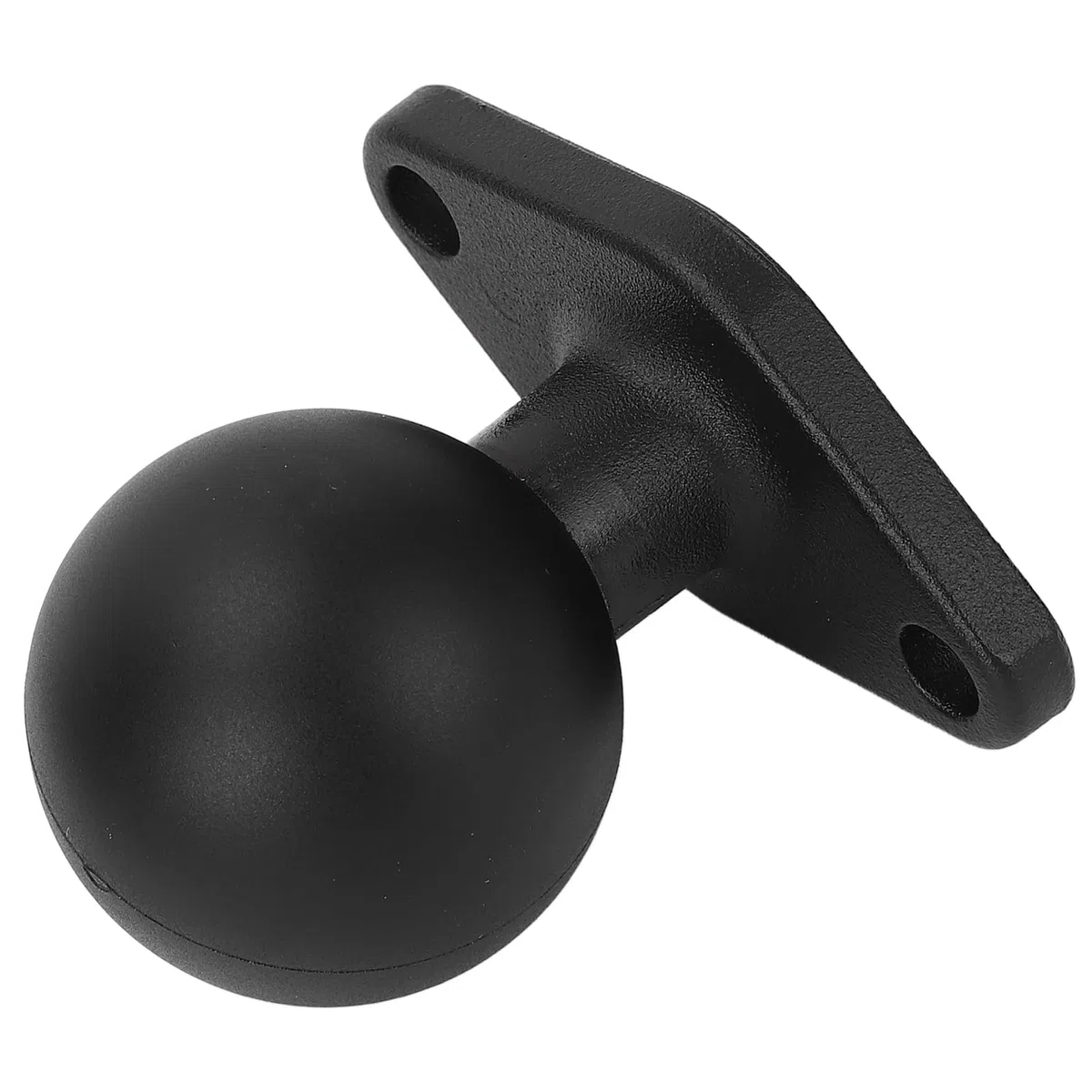 Yosoo Health Gear Placa Redonda de Aleación de Aluminio de Montura de Bola de 1,5 Pulgadas con Brazo de Doble Enchufe Tamaño C