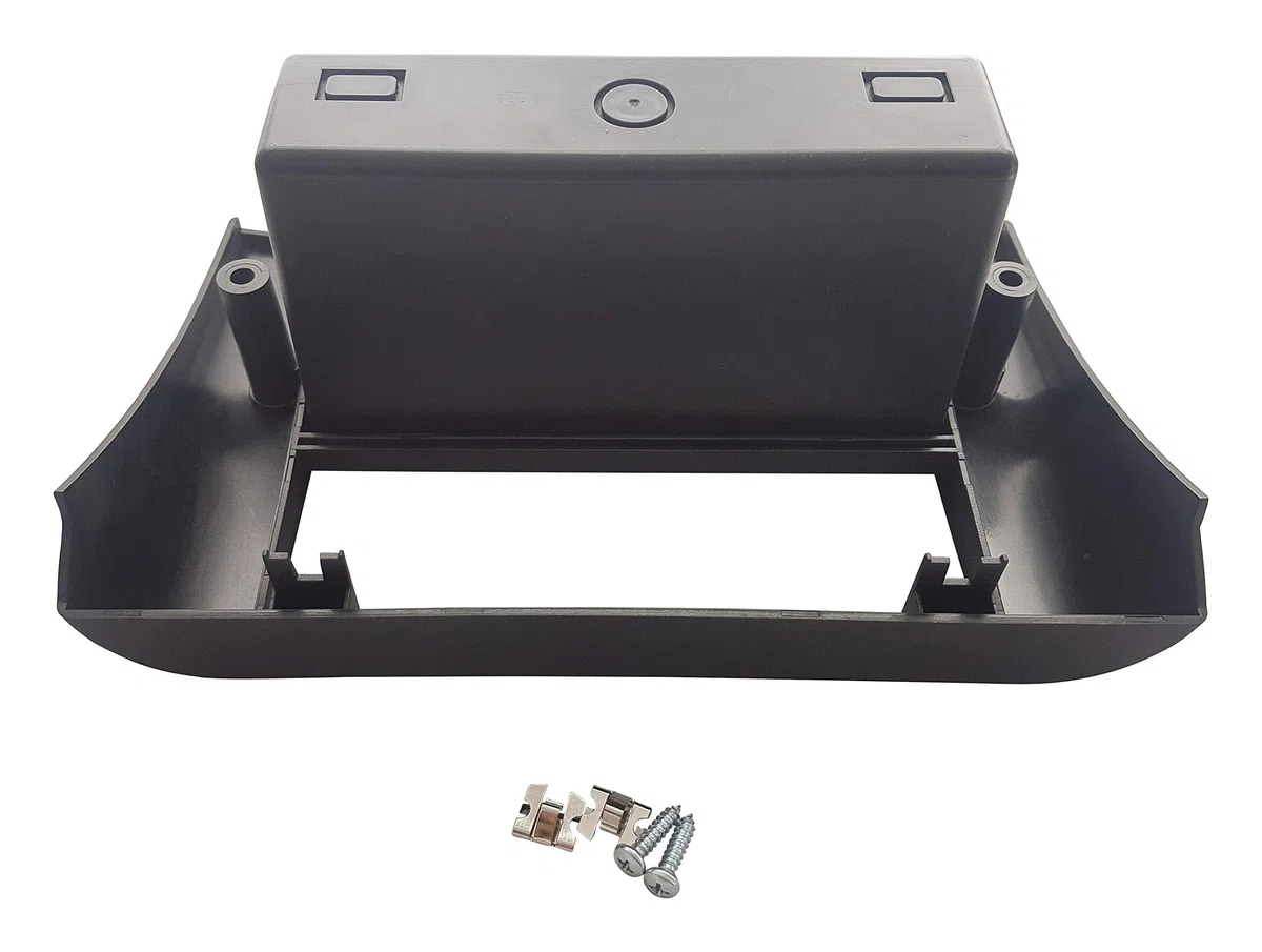 73-07.06-3G Marco adaptador radio coche, 1 DIN con cajón compatible con Fiat Stilo 2001-2008