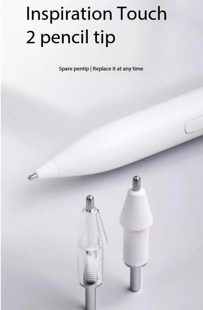2 Pack | Repuesto Puntas Metálicas para Lápiz Táctil Xiaomi de 2.ª Generación | Punta Compatible con Tableta Xiaomi Mi Pad 6/6 Pro | Alta Sensibilidad para Escribir y Dibujar