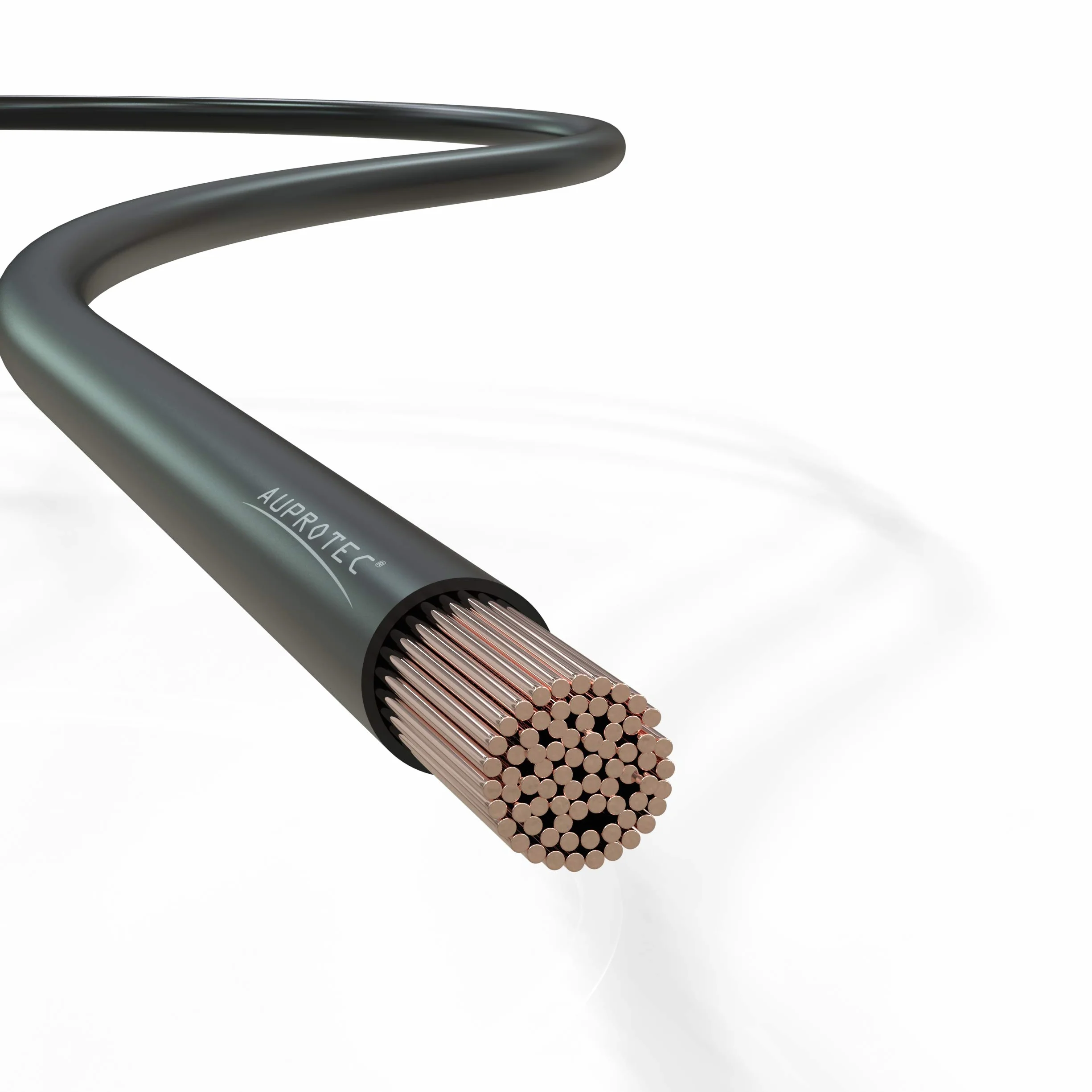 AUPROTEC Cable eléctrico para vehículo, 1,0 mm², 5 colores de 5 m FLRY-B como anillo.