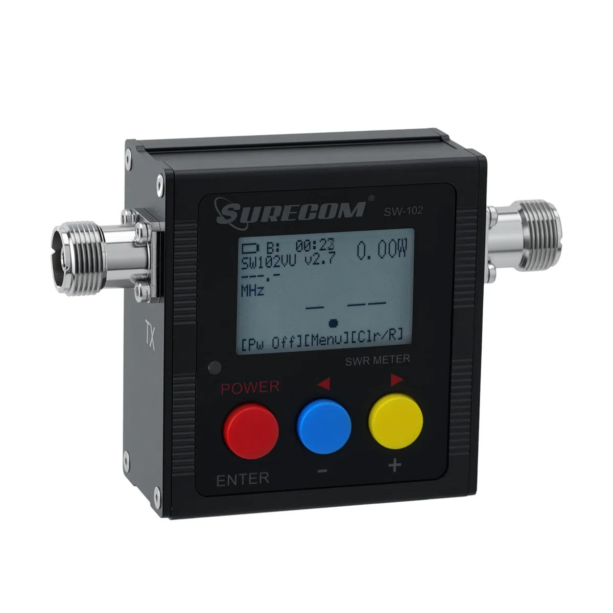 Surecom Gam3Gear SW-102S SO239 Conector Digital VHF UHF 125-525 MHz