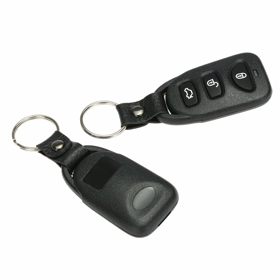 Shkalacar Kit Remoto Control Puerta Sistema de Entrada de Puerta de Coche Universal de Bloqueo sin Llave Bloqueo Central con el botón cajuela