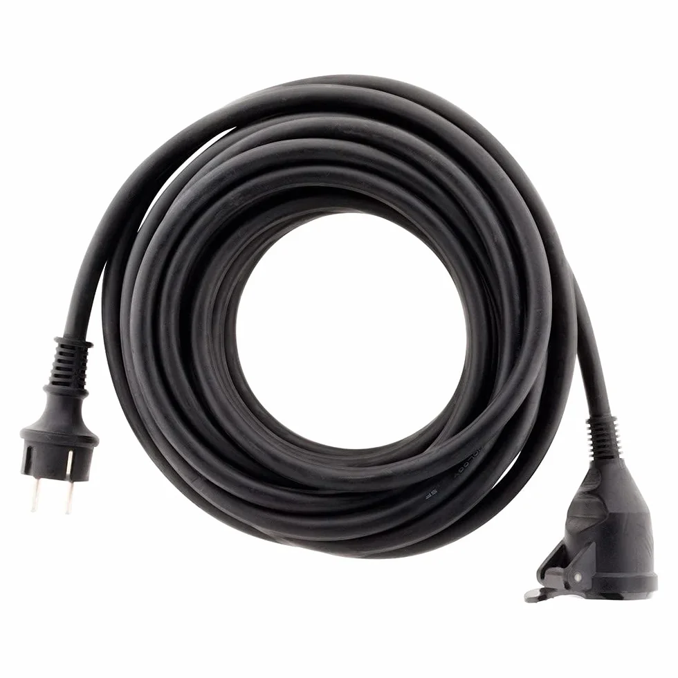Zenitech - Extensión de obra HO7RN-F 16A 3G2.5mm² 10m Negro