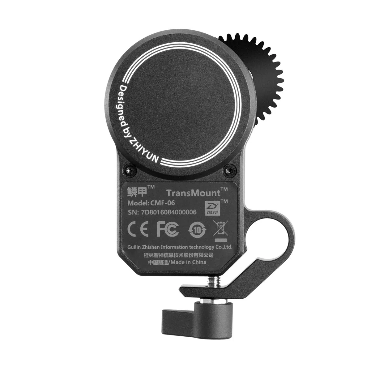 ZHIYUN TransMount Control Servo de Enfoqueo y Zoom 2.0 para Crane 4/2S, Weebill 3S/3/2/S (CMF-06 MAX)