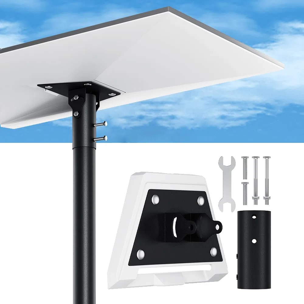Soporte ajustable Starlink Gen 3, adaptador de tubo Starlink Gen 3, para base de montaje Starlink V3, placa de montaje ajustable Starlink V3, diámetro del tubo de 1,73 (4,4 cm) pulgadas