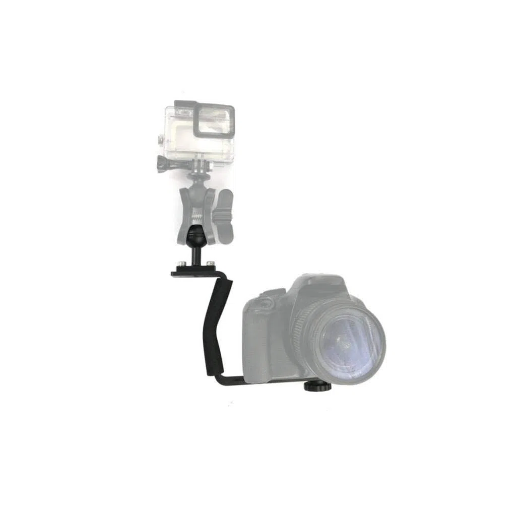 Cámara Digital SLR Buceo Subacuático Fotografía De Vídeo Soporte Bandeja Rótula De Montaje De Abrazadera