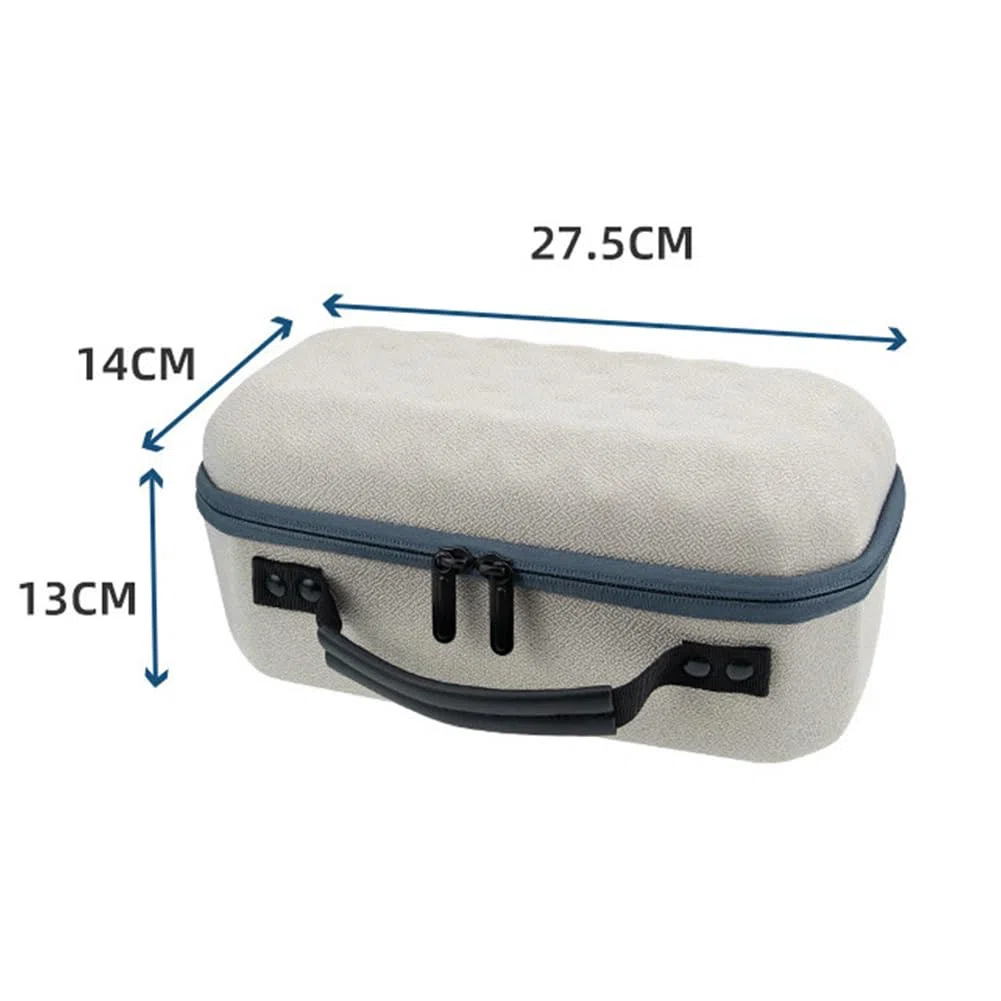 Funda rígida de transporte de EVA para Samsung Freestyle Projector/EVA Hard Travel Case para Freestyle 2ª generación con compartimentos dedicados para cables y accesorios