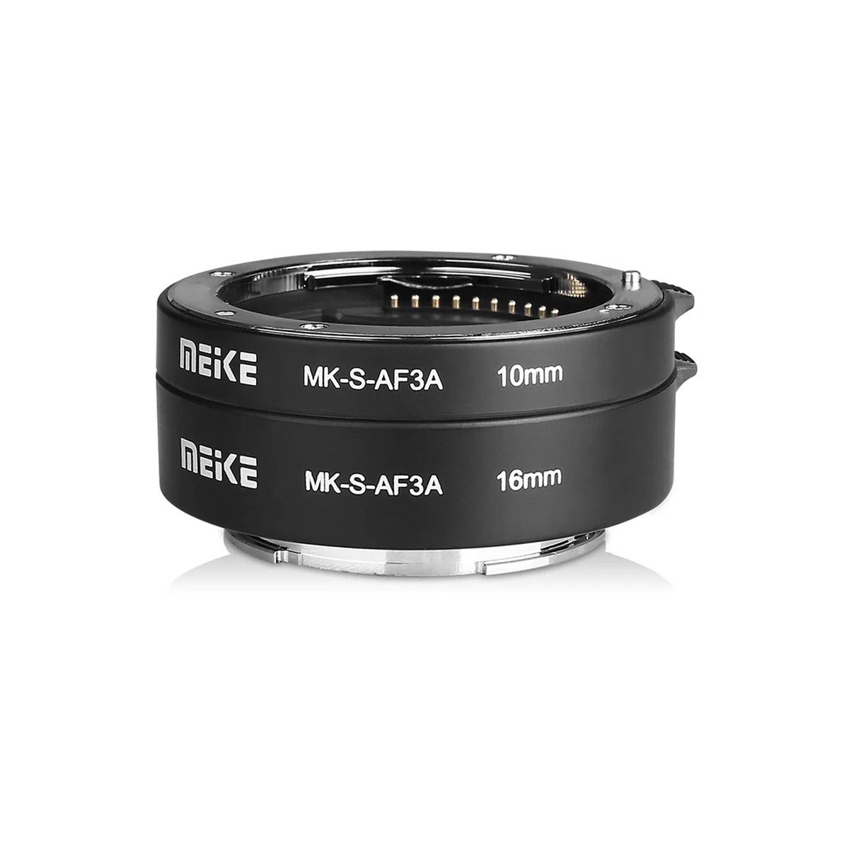 Meike MK-S-AF3A Anillo de extensión de Metal Macro de Enfoque automático (10mm+16mm) para Sony E-Montaje FE-Montaje Cámara A7 NEX E-Mount Cámara A7 NEX3 NEX5 NEX6 A5000 A6300 A6500 A9