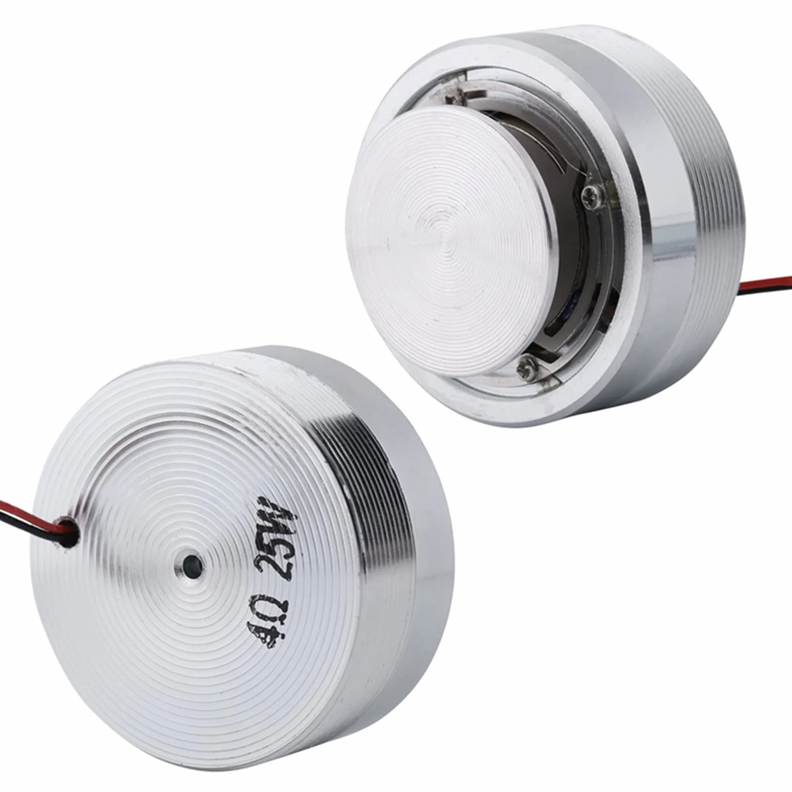Altavoz de Resonancia 50mm audio exciter Mini Altavoz de Graves 2 Pulgadas, Audio Exciter para Reproducción de Todas las Frecuencias, Reemplazo Enceintes de remplacement