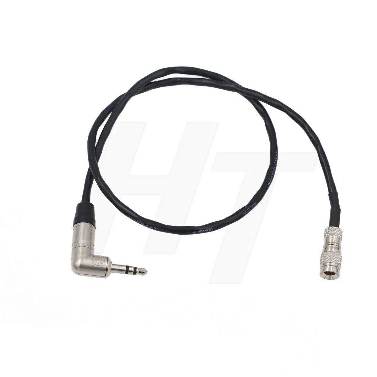 HangTon Timecode - Cable de cable para cámara réflex digital UltraSync ONE DIN1.0/2.3 a 90º 3.5mm (45 cm)