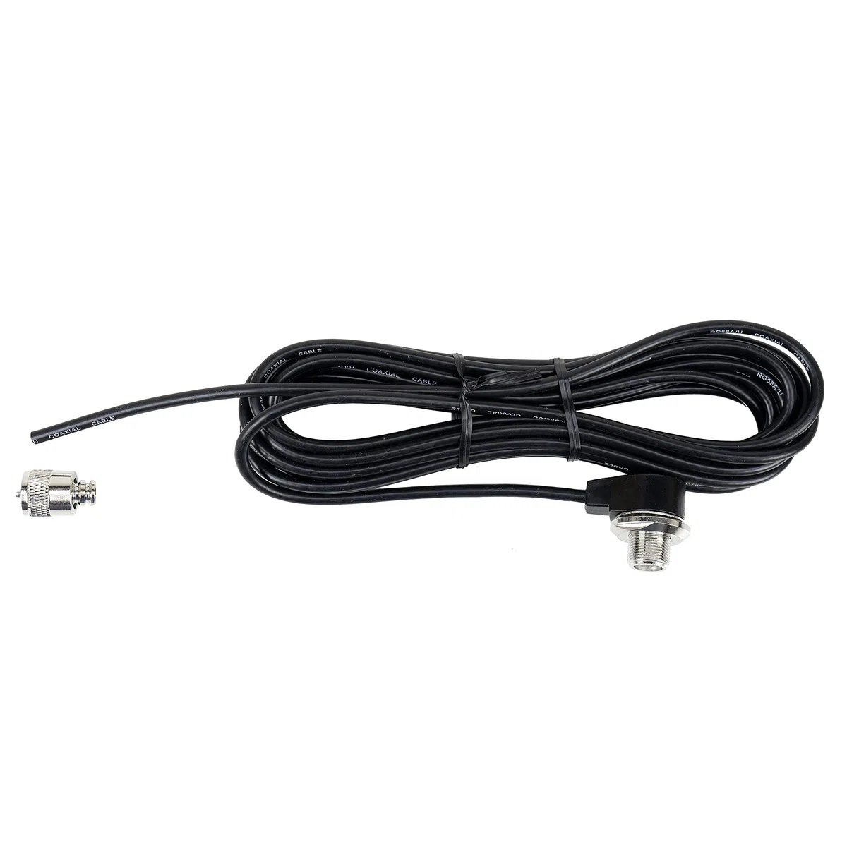 Paquete de Antena CB PNI ML160, 145 cm y Cable de conexión PNI T601 de 4 Metros de Longitud para Montaje en Soporte Fijo