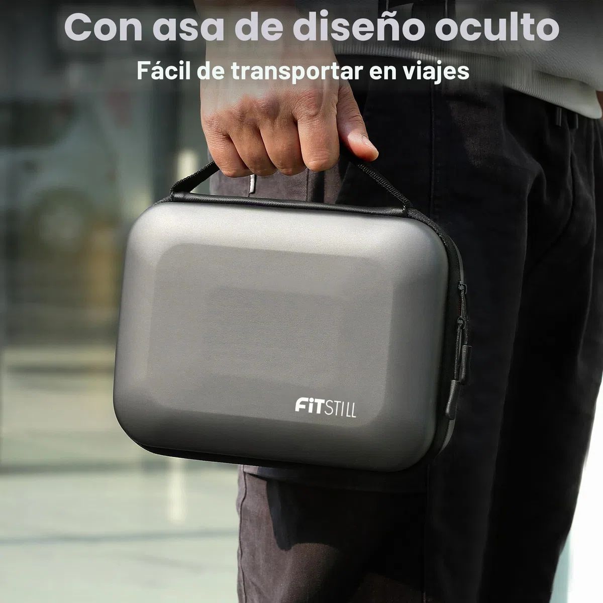 FiTSTILL Funda rígida de transporte y protección para cámaras de acción compatibles con Go Pro Hero 12/11/10/9/8/7/Insta 360