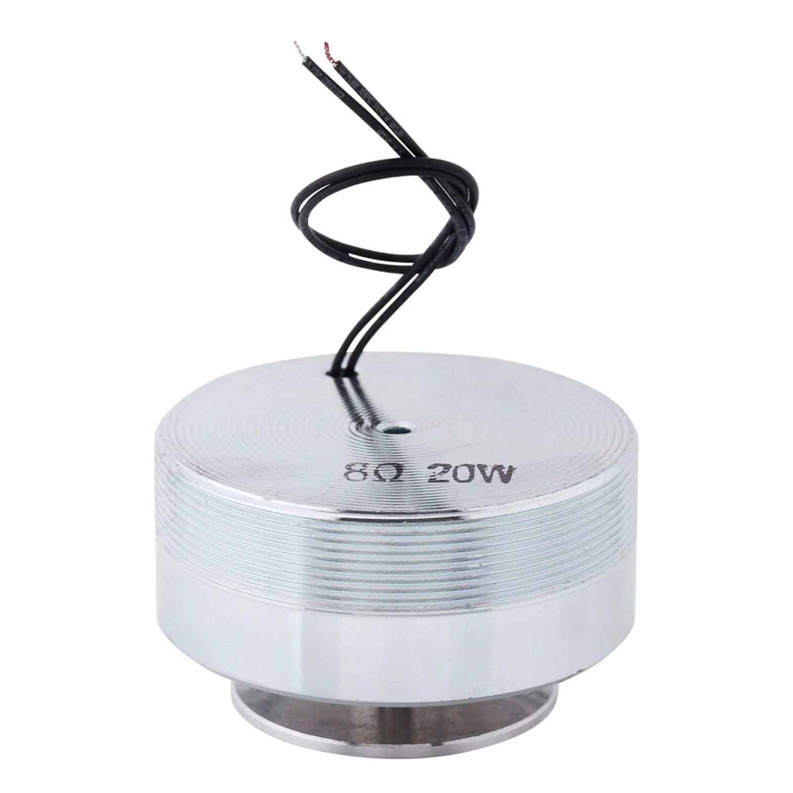 Altavoz de Resonancia de Vibración 50MM, 8Ω 20W, Bajos Profundos, Todas Las Frecuencias, Acero, 50x50x30mm, para Sistemas de Audio Portátiles