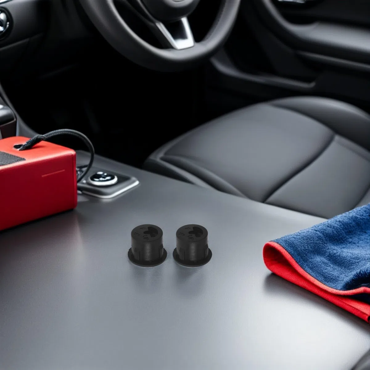 Anneome Funda de Goma para Sonda de Radar de Coche 18,5-22,5 Mm, 5 Unidades, Accesorio de Sensor de Aparcamiento Resistente al Agua para Sistemas de Asistencia de Conducción Segura