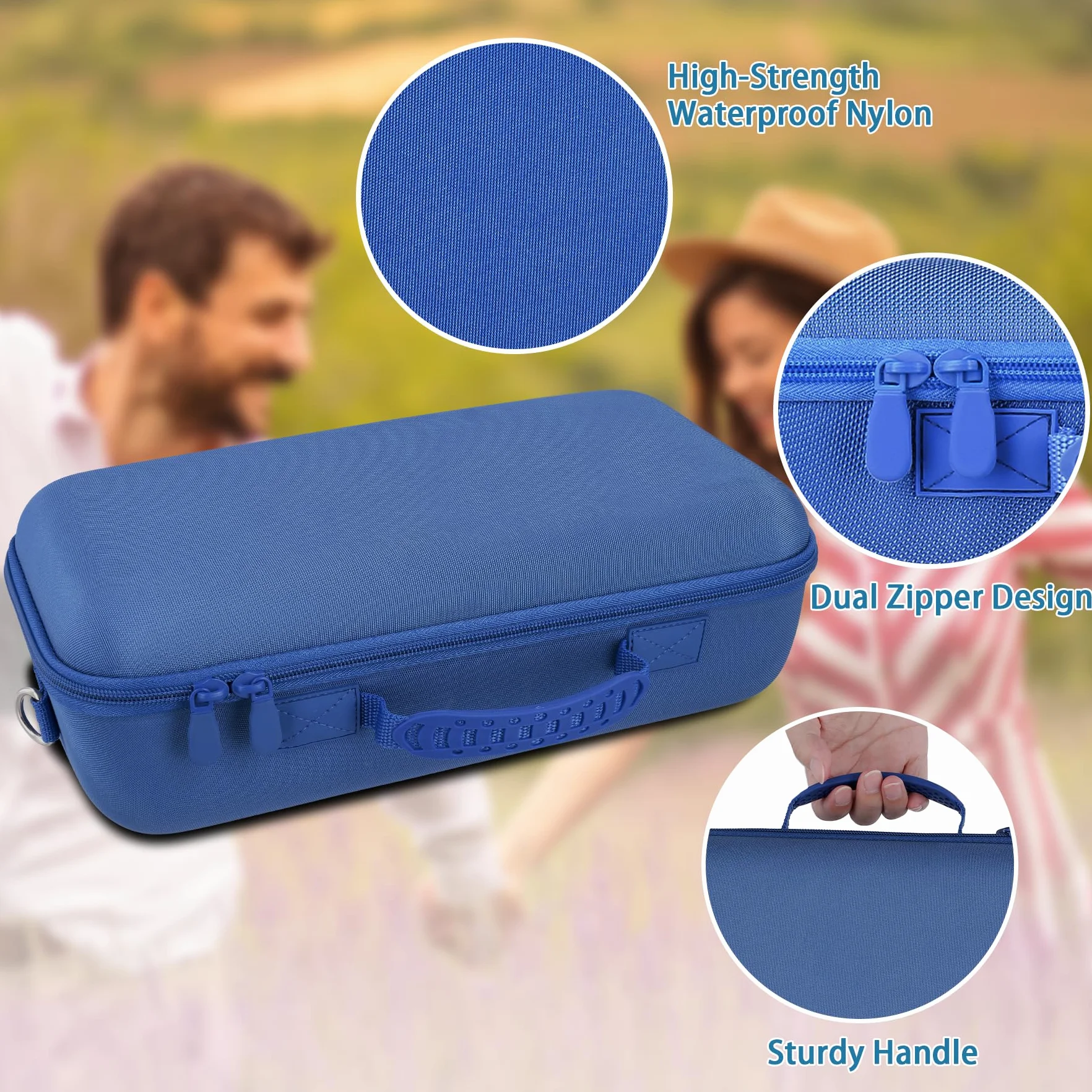 co2CREA Duro Viajar Caja Estuche Funda para Altavoz Bluetooth Bose SoundLink MAX portátil (Funda Solo,Case Only)