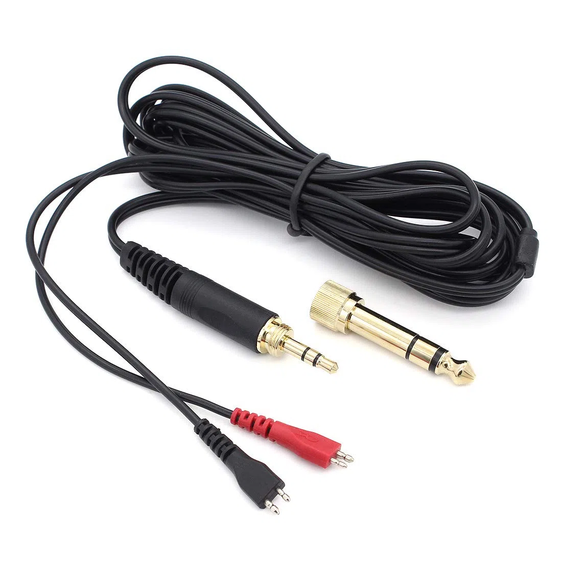 alambre de cable de audio cable de repuesto para auriculares Sennheiser HD25 HD560 Hd540 HD480 HD430 414 HD250 auriculares